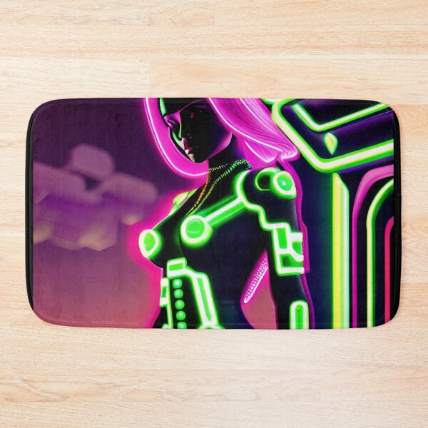 Item preview, Neon Cyborg Woman - Cyberpunk 83 designed and sold by Benito Del Ray.