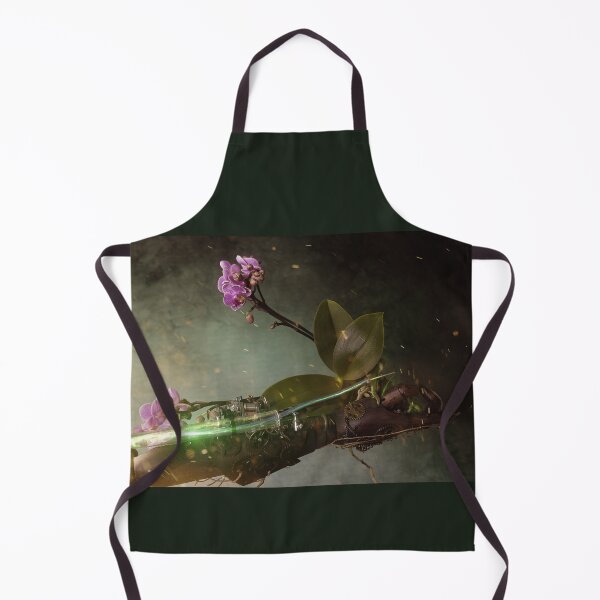 Item preview, Copy of Orchid flower fed by Steampunk robot hand designed and sold by Cinzia Murgia.