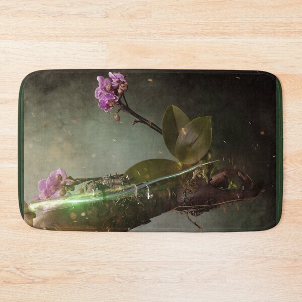 Item preview, Copy of Orchid flower fed by Steampunk robot hand designed and sold by Cinzia Murgia.