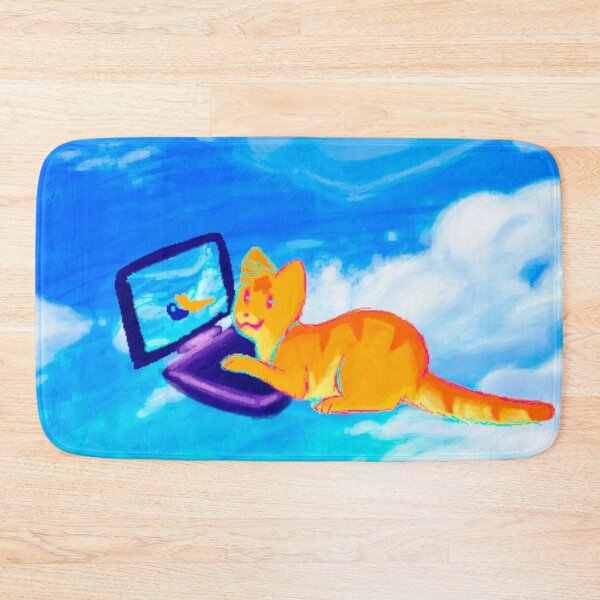 Item preview, Cat Web Surfing designed and sold by BellaExclames.