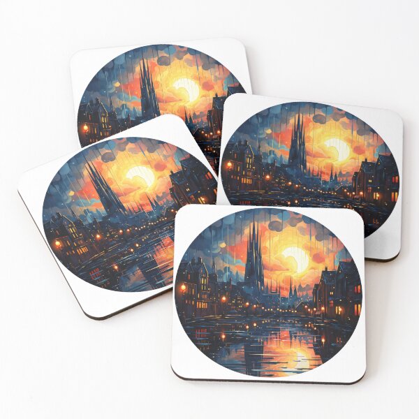 Item preview, Cityscape  designed and sold by art-shop-by-Kat.
