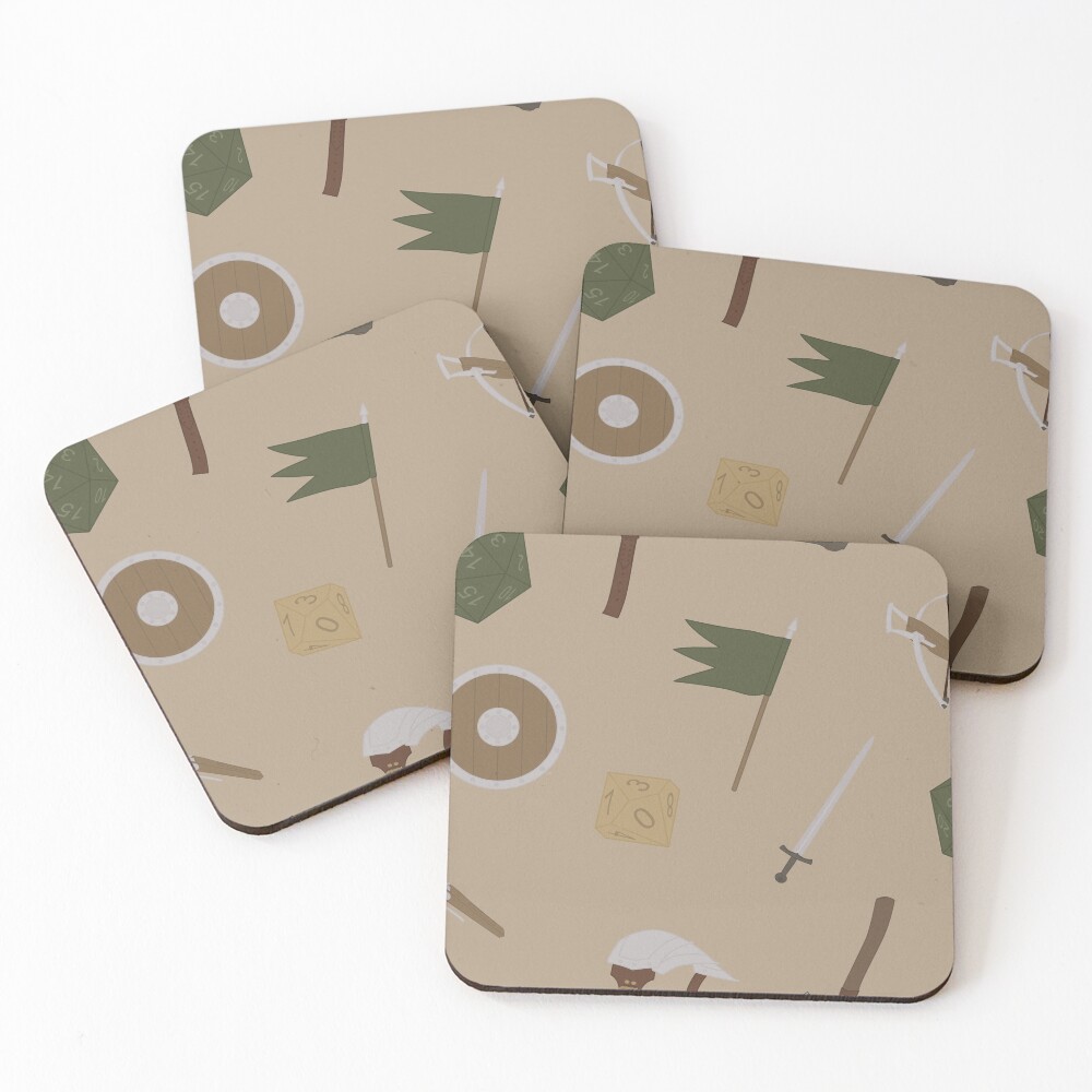 Item preview, Coasters (Set of 4) designed and sold by Booshort.
