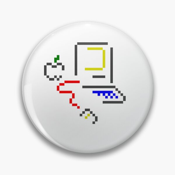 Item preview, About This Mac Icon - Classic Mac / Macintosh Pixel Art designed and sold by statico.