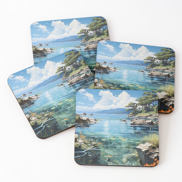 Item preview, An Oceanside With Calm Waters designed and sold by alacaz.