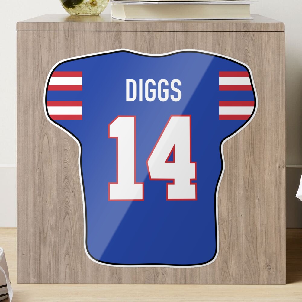 Stefon Diggs Jersey Sticker for Sale by cbaunoch