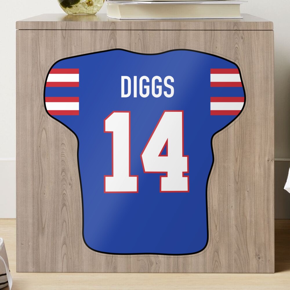 Stefon Diggs Jersey Sticker for Sale by cbaunoch