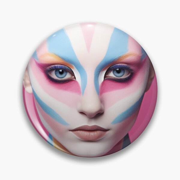 Item preview, Portrait of a Catwoman with fancy makeup and clothes designed and sold by anytka.