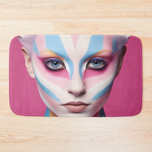 Item preview, Portrait of a Catwoman with fancy makeup and clothes designed and sold by anytka.