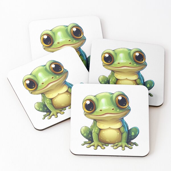Item preview, Cute frog designed and sold by art-shop-by-Kat.