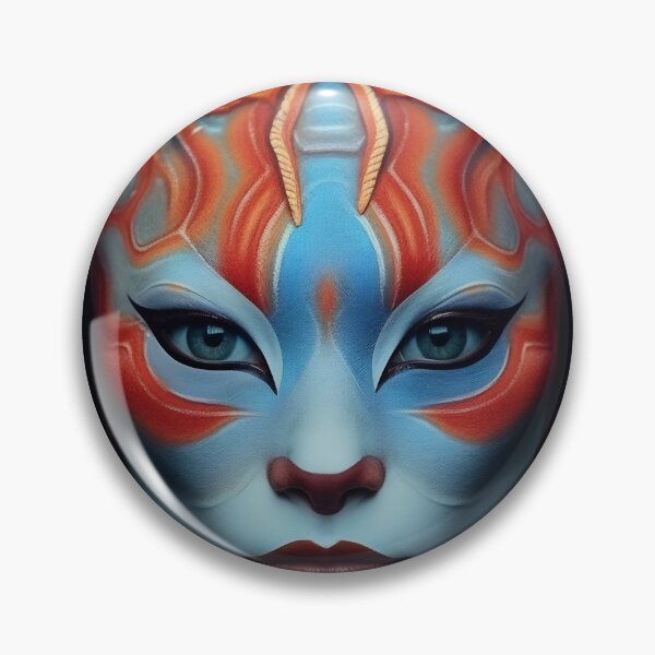 Item preview, Portrait of a Catwoman with fancy makeup and clothes designed and sold by anytka.