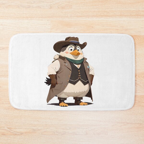 Item preview, Brave penguin adventurer in a hat designed and sold by ioto-visuals.