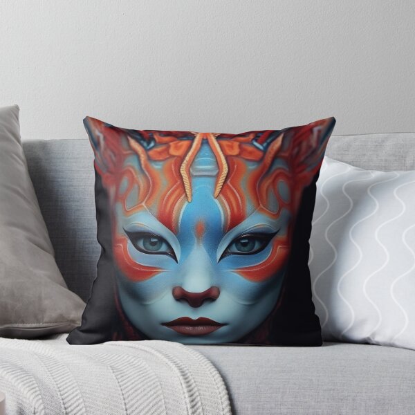 Item preview, Portrait of a Catwoman with fancy makeup and clothes designed and sold by anytka.