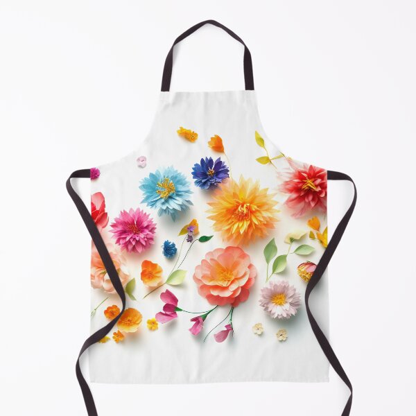 Artikelvorschau, Arrangement of spring flowers against a white background. Blooming concept. Flat lay. entworfen und verkauft von anytka.