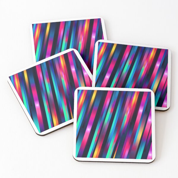 Item preview, Copy of Colourful Neon strippy pattern designed and sold by Beso75.