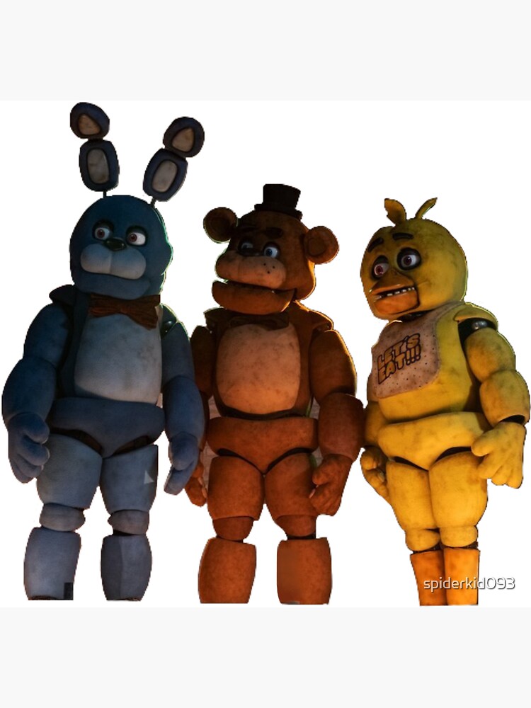 FIVE NIGHTS AT FREDDY'S Withered Freddy FILES FOR COSPLAY OR ANIMATRONICS