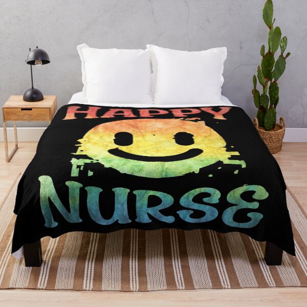 Item preview, Colorful Comfort: Happy Nurse Tiedye Design designed and sold by ThiagoSDantas.