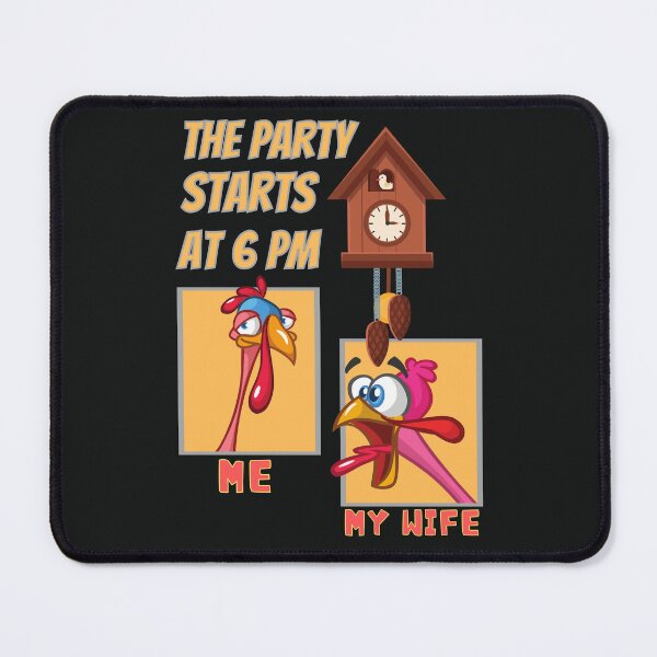Item preview, Two turkeys is going to a party designed and sold by Animal world designs.