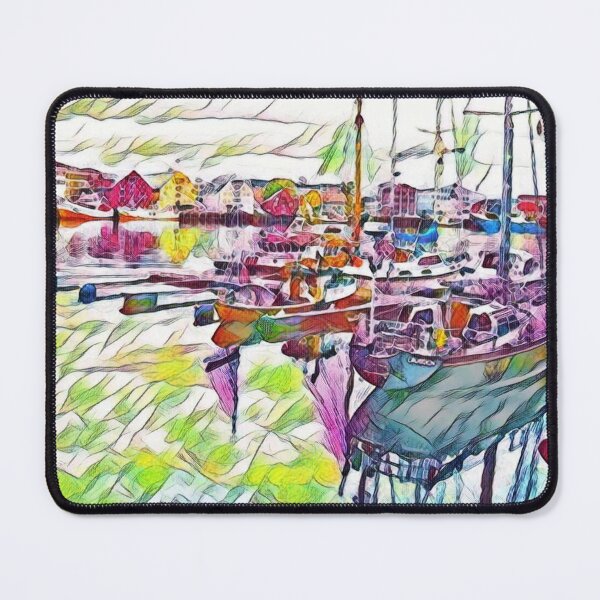 Item preview, Boats at Tromso Norway designed and sold by George Hutton Hunter.