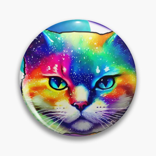 Aperçu de l'œuvre Chat de l'espace créée et vendue par Byanda.