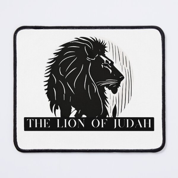 Item preview, Lion of Judah - black and white Stickers  christian designed and sold by BlessingsGirls.