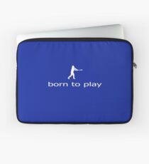 Geboren um Ball zu spielen - Baseball Softball Bat T-Shirt - Pullover Kleidung Laptoptasche