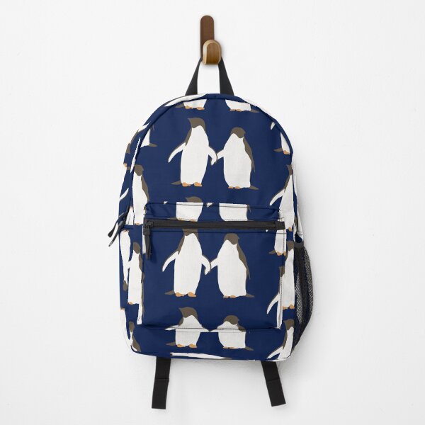 Item preview, Minimalist Color Block Pair of Penguins designed and sold by Pixelchicken.
