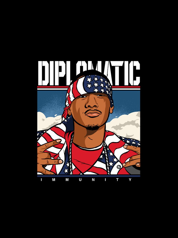 Thumbnail 4 of 4, iPhone Case, Diplomatic Immunity designed and sold by jonesfactory.