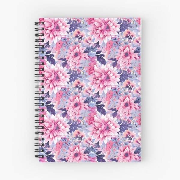 Item preview, Floral pattern Pinks & Purples designed and sold by muskitt.