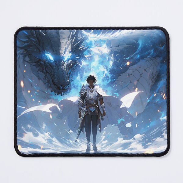 Item preview, Azure Guardian: The Noble Warrior and the Blue Dragon designed and sold by CasualCommander.