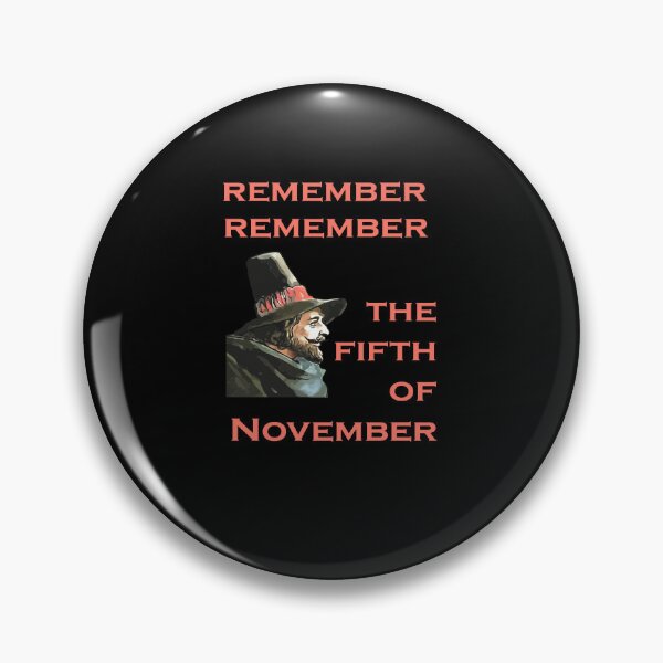 Item preview, Remember Remember The Fifth Of November Guy Fawkes Day designed and sold by taiche.
