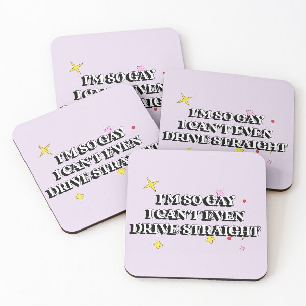 Item preview, I'm So Gay, I Can't Even Drive Straight Funny designed and sold by Harmonick-Tees.