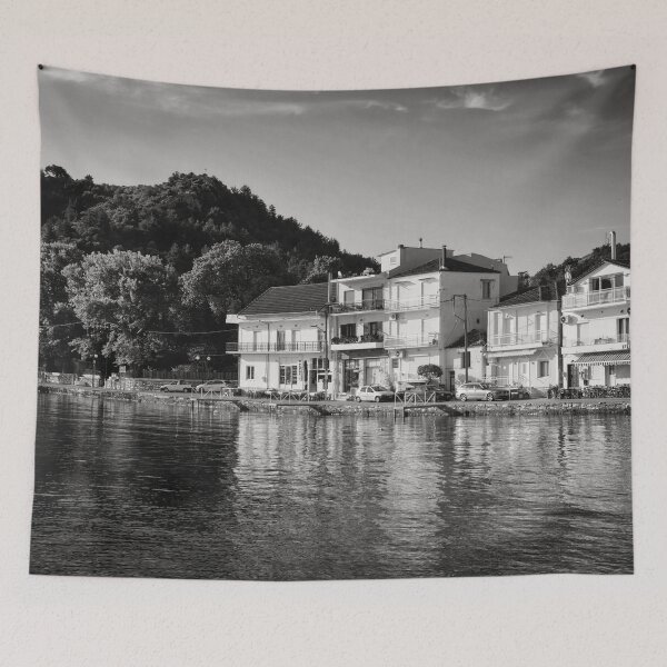 Item preview, Still too early to open the restaurant bw designed and sold by Jouko Lehto Photography.