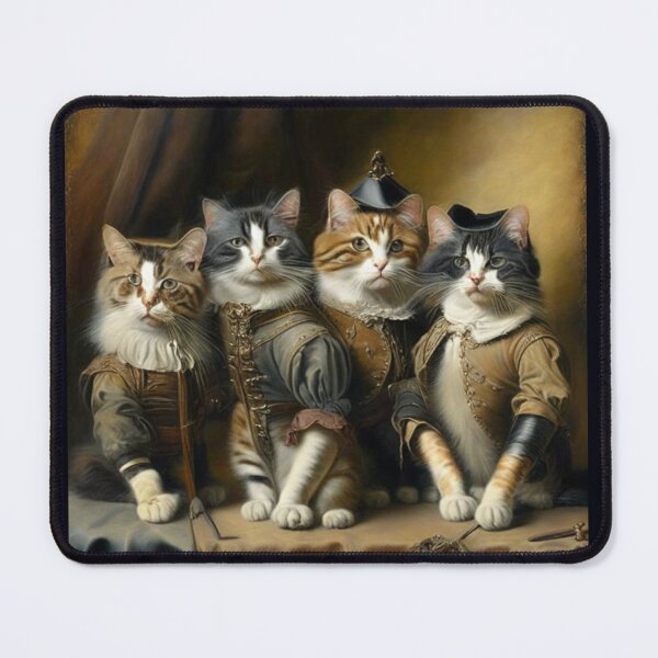 Item preview, Cats. D'Artagnan and the Three Musketeers. designed and sold by Natalia-Vlad.