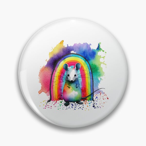 Item preview, Mouse in the rainbow 2 designed and sold by Jasardpu.