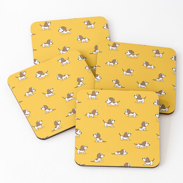 Item preview, cute puppy - yellow designed and sold by littlearrow.