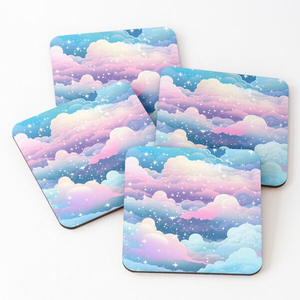 Item preview, colorful magic star clouds, sweet dreams, sky designed and sold by ArtHideaway.