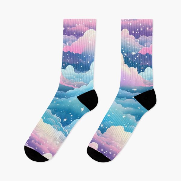 Item preview, colorful magic star clouds, sweet dreams, sky designed and sold by ArtHideaway.