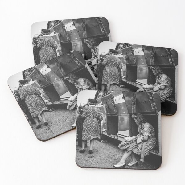 Item preview, Bus Stop - Pennsylvania - 1940s designed and sold by lobodelnoir.