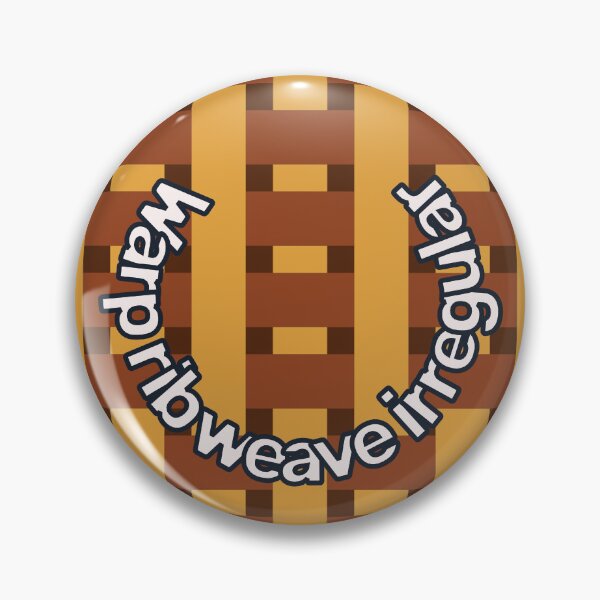 Item preview, Fabric Weave Types #07 - Warp Rib Weave Irregular Pattern - Orange and Gold designed and sold by DesignCentrum.