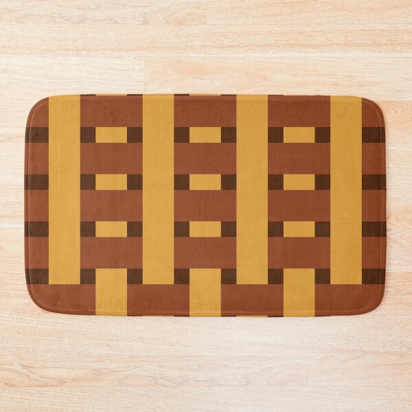 Item preview, Fabric Weave Types #07 - Warp Rib Weave Irregular Pattern - Orange and Gold designed and sold by DesignCentrum.