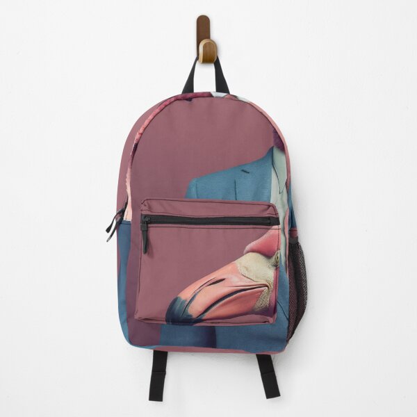 Item preview, Flamingo in a blue jacket and tie designed and sold by anytka.