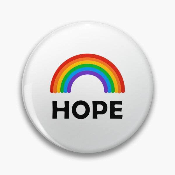 Item preview, Hope - LGBT Pride Rainbow - National Coming Out Day designed and sold by Inspirationmotivation.
