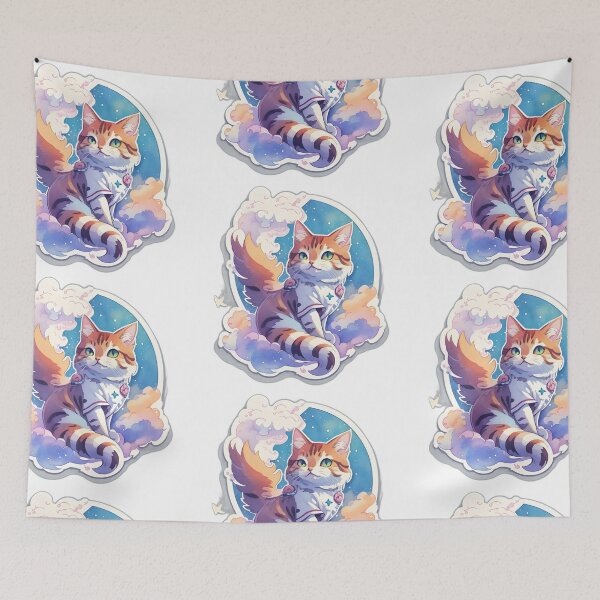 Item preview, cute cat in heaven designed and sold by AP.