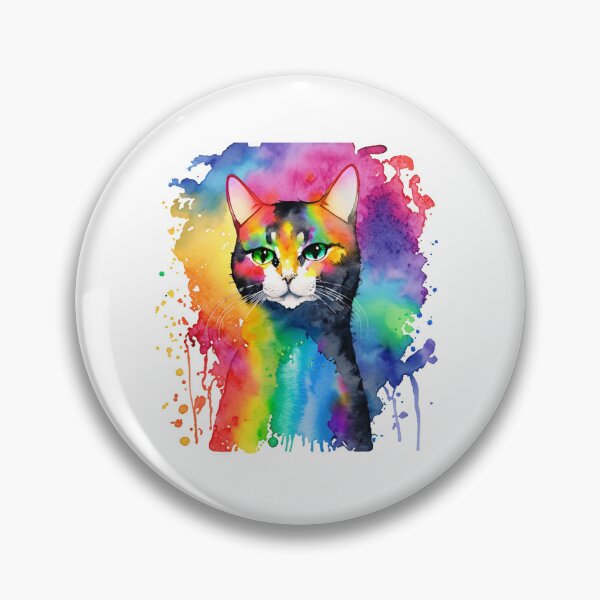 Artikelvorschau, Regenbogen Katze entworfen und verkauft von Jasardpu.