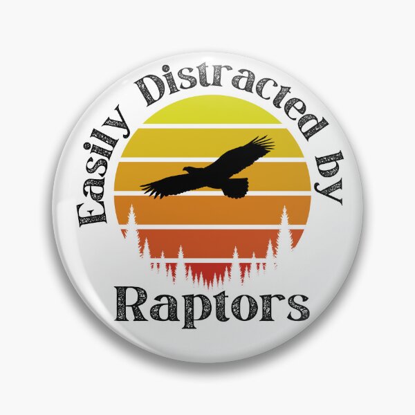Item preview, Birdwatching Shirt for Him, Easily Distracted by Raptors designed and sold by Christine James.