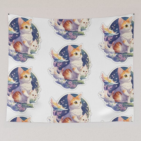 Item preview, cute cat in heaven designed and sold by AP.