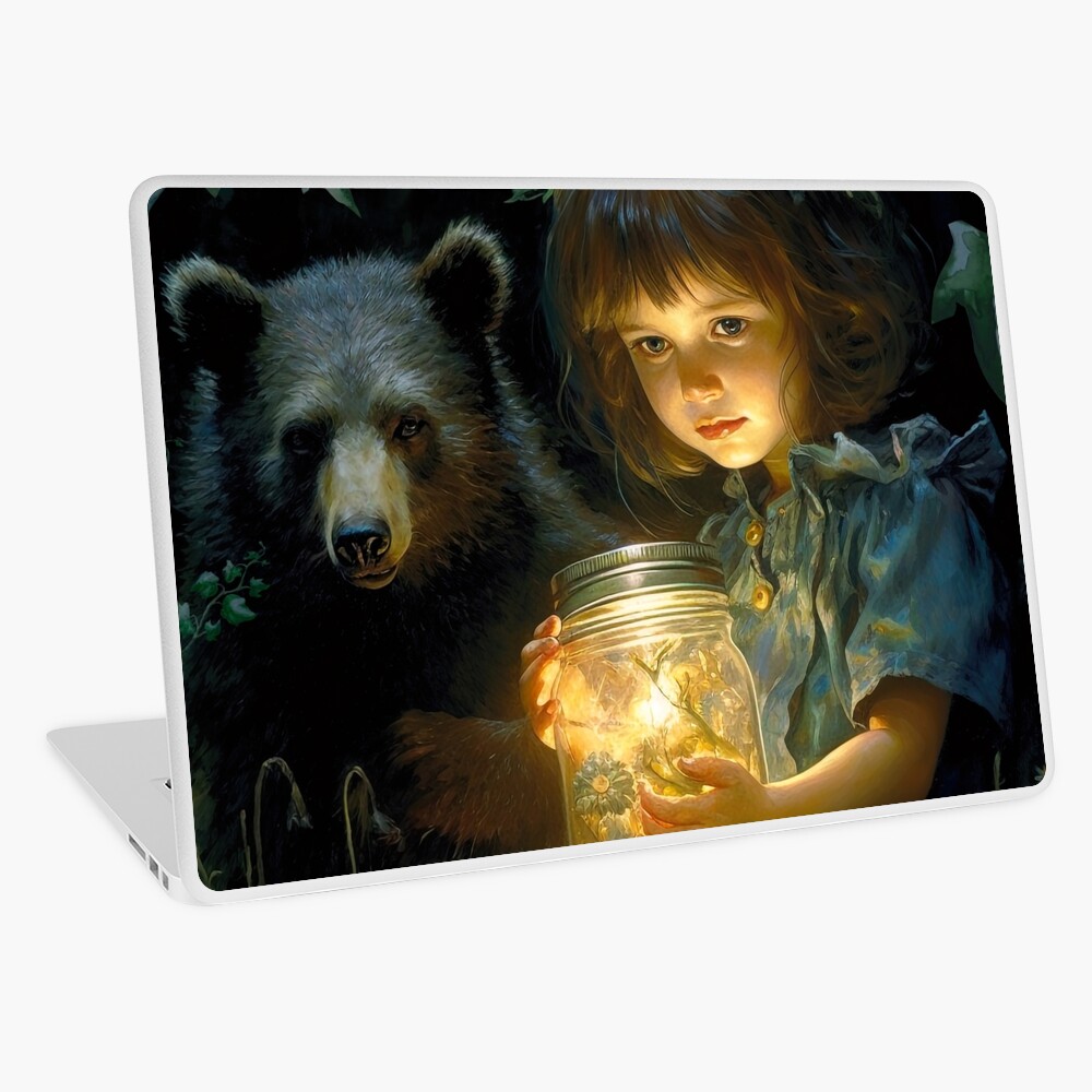 Item preview, Laptop Skin designed and sold by phatpuppyart.