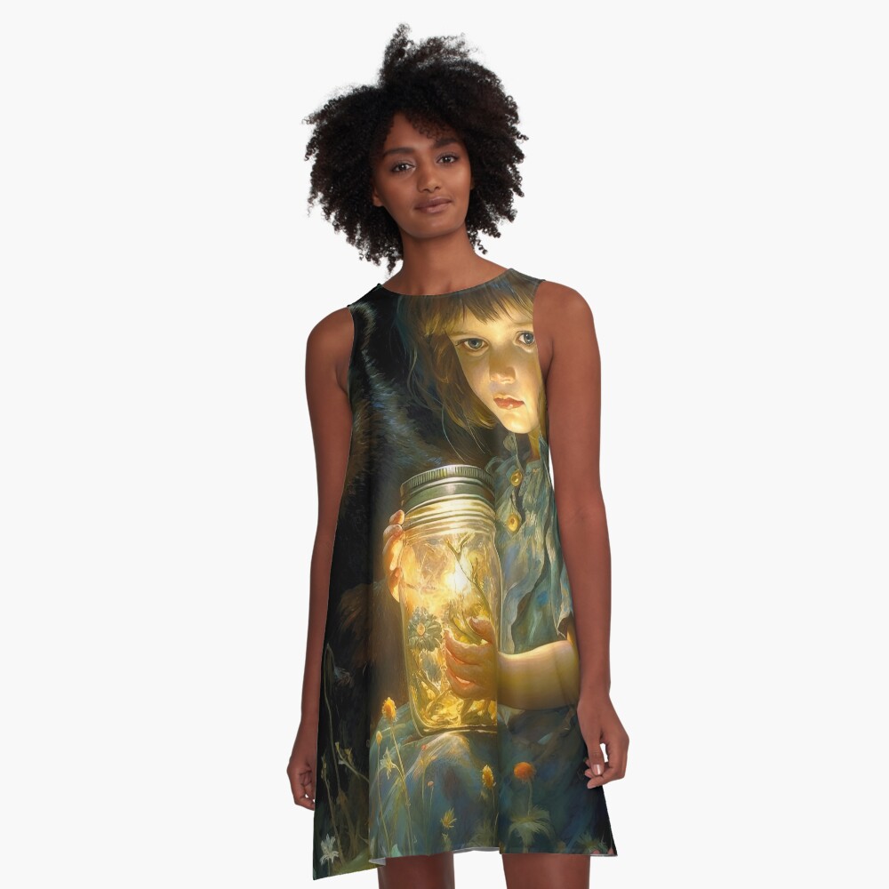 Item preview, A-Line Dress designed and sold by phatpuppyart.
