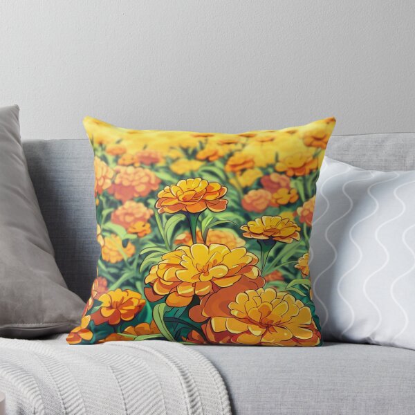 Item preview, cempasuchil flower field designed and sold by miguel-ozz.