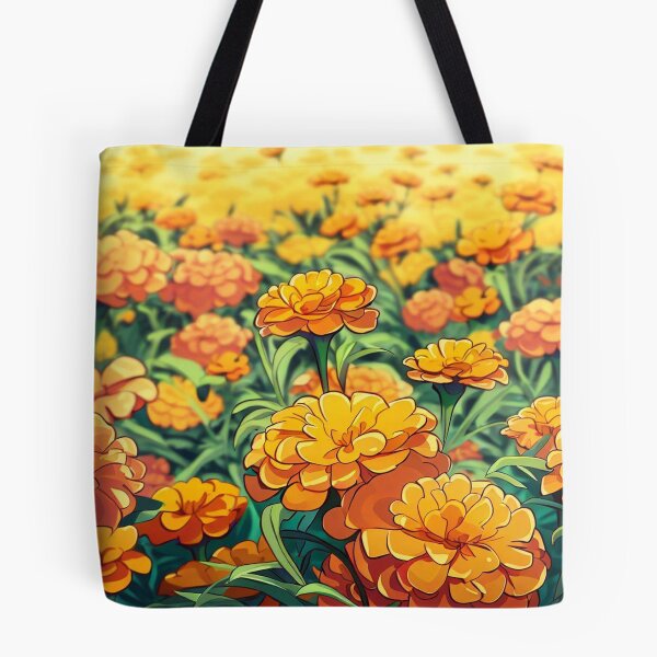 Item preview, cempasuchil flower field designed and sold by miguel-ozz.